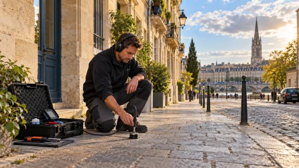 Les meilleures méthodes non destructives pour détecter une fuite à Bordeaux