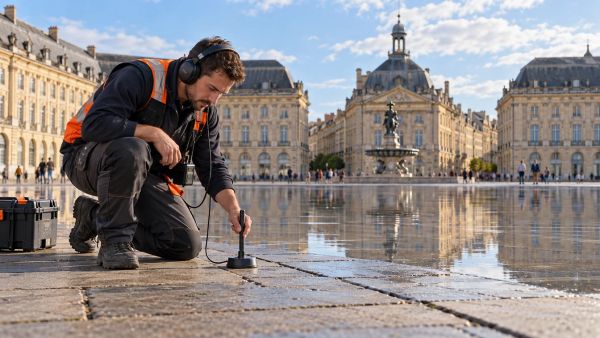 Les meilleures méthodes non destructives pour détecter une fuite à Bordeaux