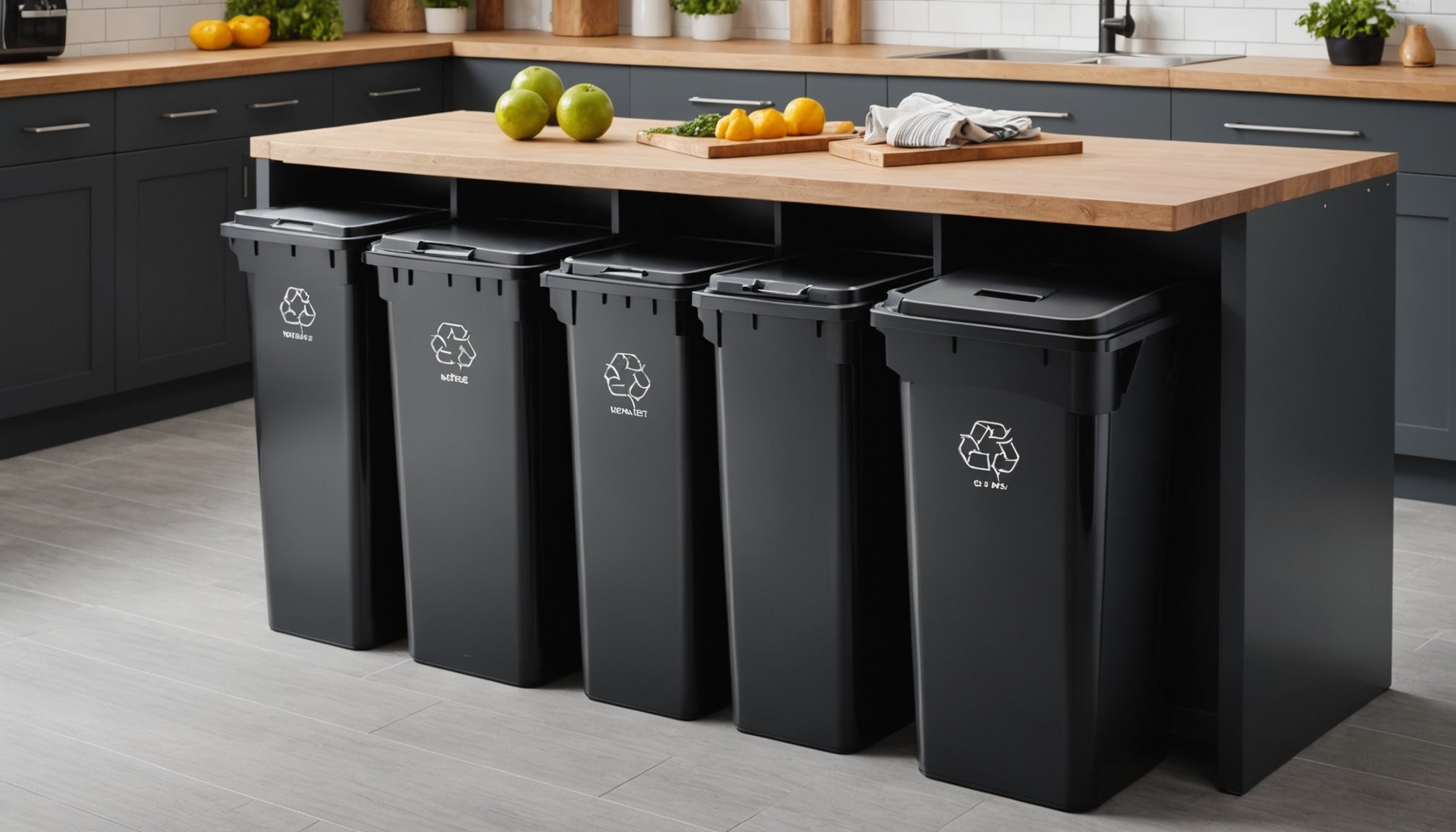 Vos questions sur les poubelles de cuisine moderne